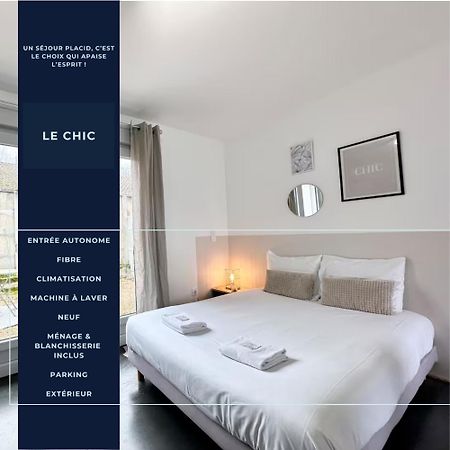 Ferienwohnung Le Chic - Parking - Exterieur - Fibre - Calme Mont-de-Marsan Exterior foto