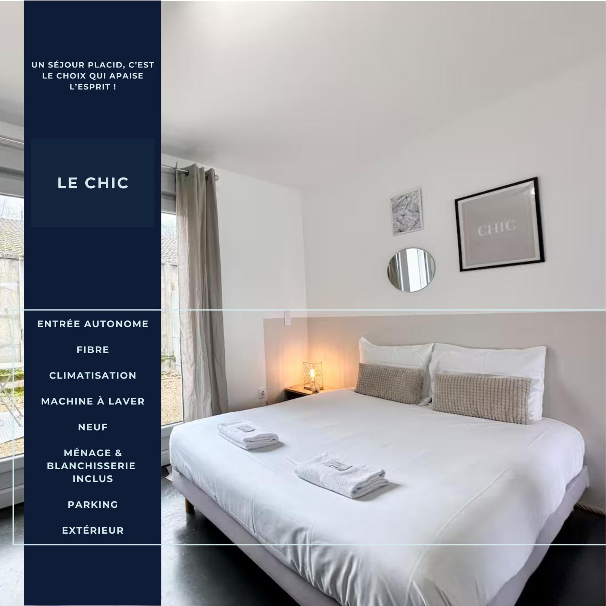 Ferienwohnung Le Chic - Parking - Exterieur - Fibre - Calme Mont-de-Marsan Exterior foto